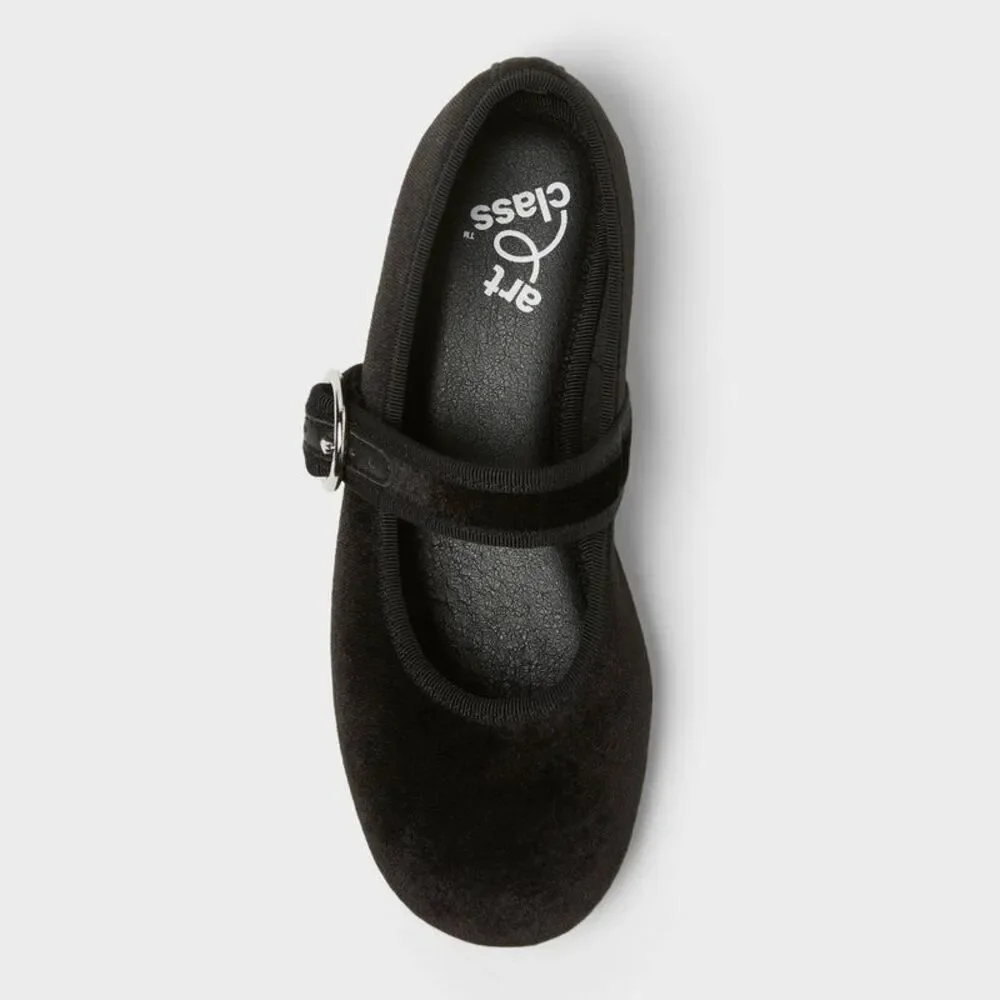 Kids' Quilla Ballet Flats - art class Black 1